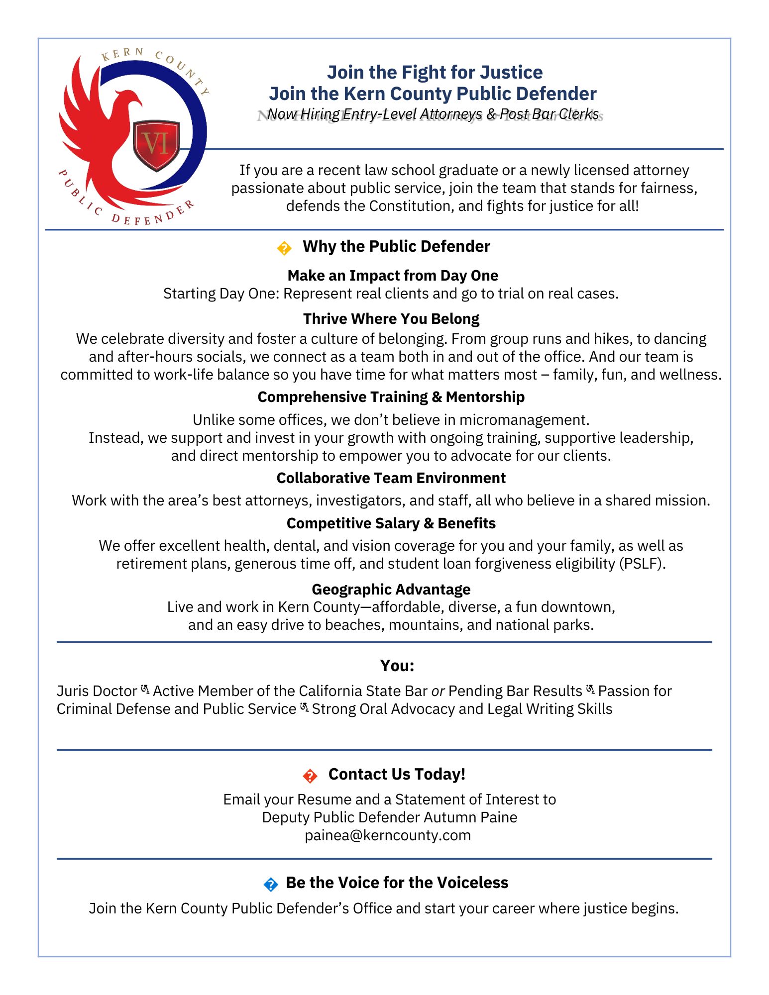 Job Posting Flyer