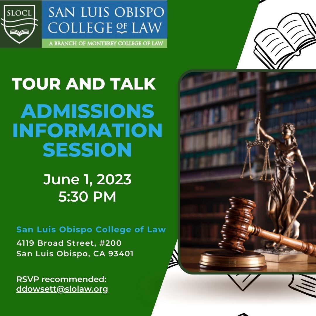 SLOCL Tour and Talk - Admissions Information Session